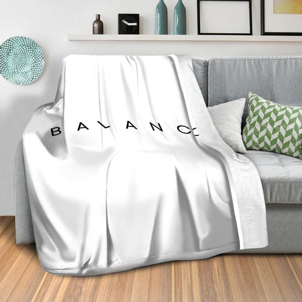 Balance A Blanket Blanket Clock Canvas