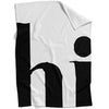 Balance B Blanket Blanket 75 x 100cm Clock Canvas