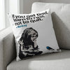 Banksy If You Get Tired Cushion Cushion Clock Canvas