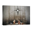 Banksy‚Äôs Scar of Bethlehem Canvas Art Clock Canvas