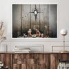 Banksy‚Äôs Scar of Bethlehem Canvas Art Clock Canvas