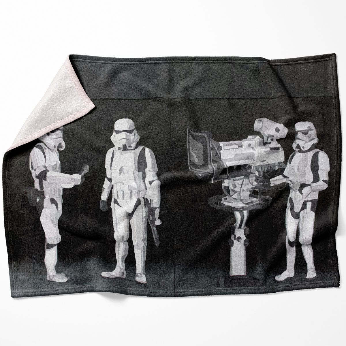 Banksy Stormtroopers Filming Oscars Blanket product thumbnail