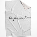 Be Happy C Blanket Blanket 75 x 100cm Clock Canvas