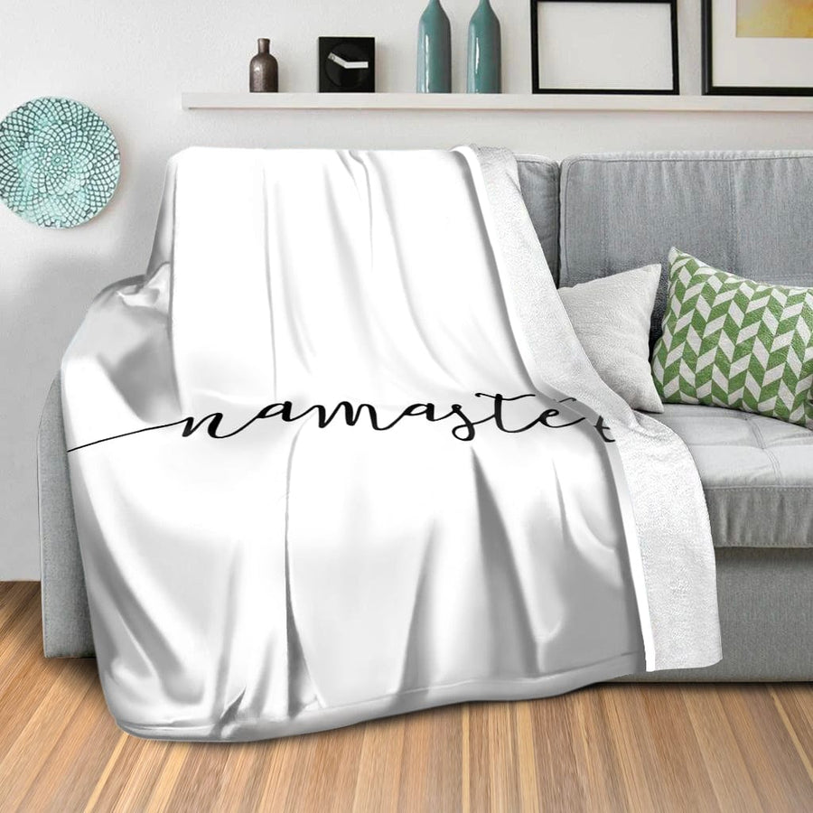 Be Happy D Blanket Blanket Clock Canvas