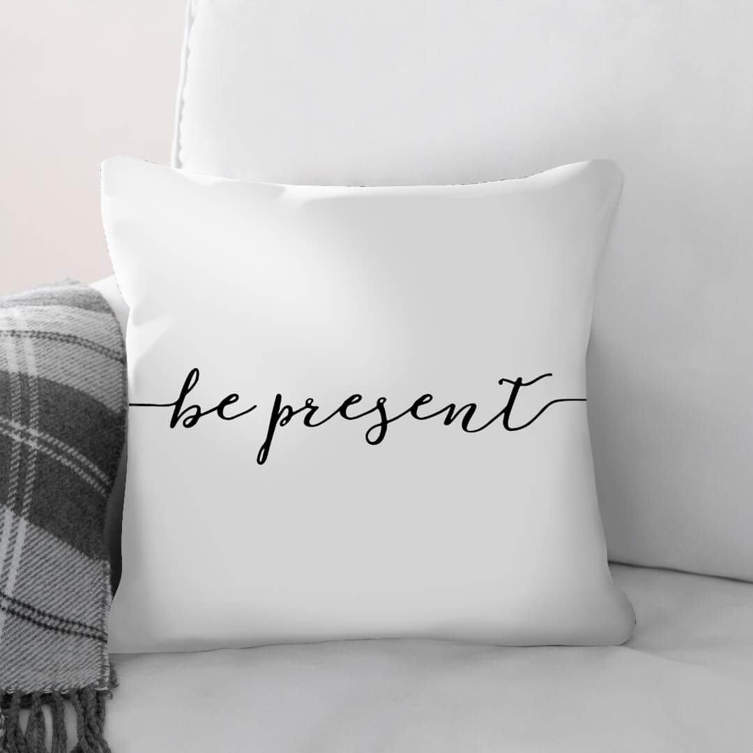 Be Happy Dream Home Bundle Bundle 2 Cushions & 1 Blanket Clock Canvas