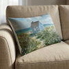 Beachside Haven Cushion Cushion 13 x 19in Clock Canvas