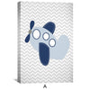 Bears, Trains and Automobiles Canvas Art Clock Canvas