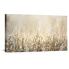 Beige Blossoms Canvas Art Clock Canvas
