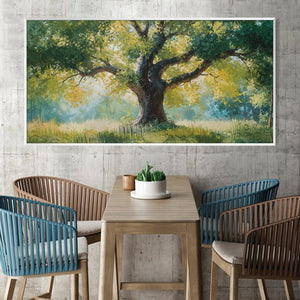 Beneath the Boughs Canvas Art Clock Canvas
