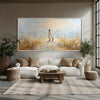 Beside the Good Shepherd Canvas Art 20 x 10in / Canvas Clock Canvas