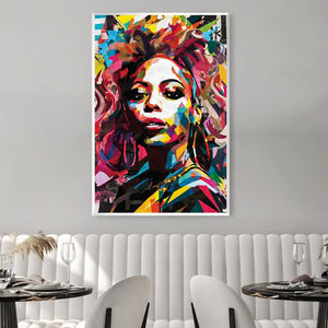 Beyonce Canvas Art Clock Canvas