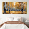 Birch Ballet Canvas Art Clock Canvas