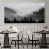 Black Forest Canvas Art Clock Canvas