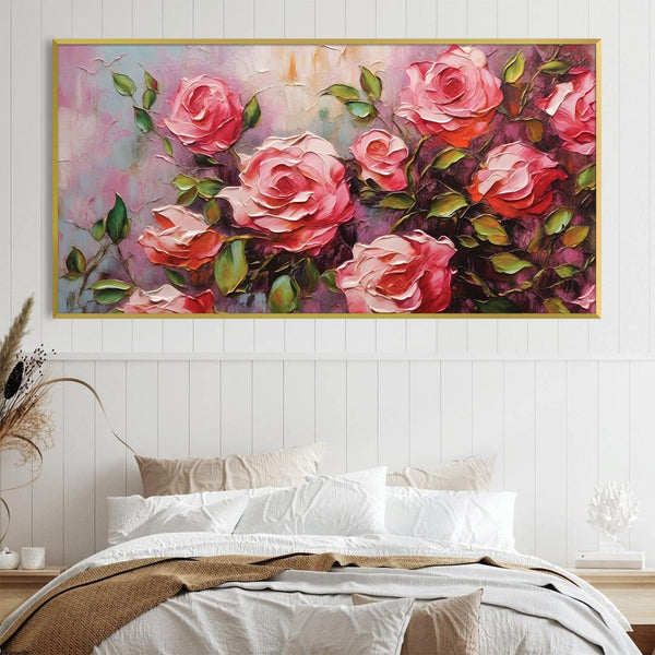 Blooming Spring Canvas Art Clock Canvas