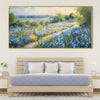 Blooming Vale Canvas Art Clock Canvas