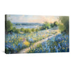 Blooming Vale Canvas Art Clock Canvas