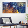 Blue Heaven Canvas Art Clock Canvas
