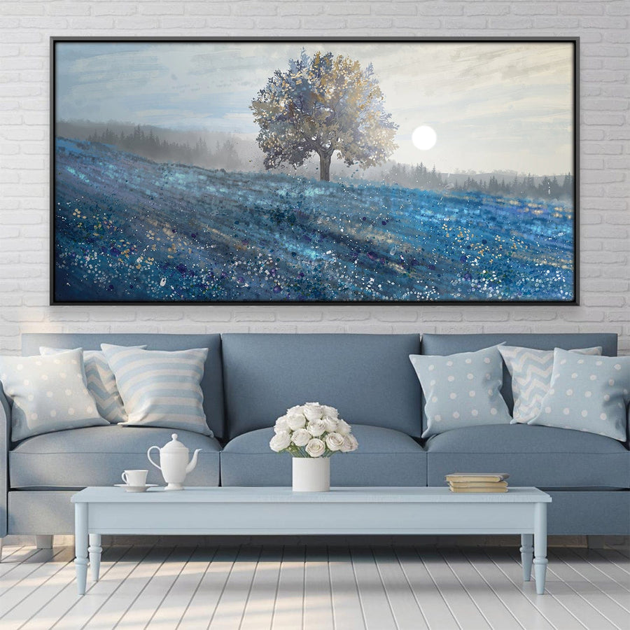 Bluefield Hill Canvas Art 20 x 10in / Canvas Clock Canvas