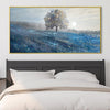 Bluefield Hill Canvas Art Clock Canvas