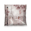 Blushed Parisian Dreams Cushion Cushion 12 x 12in Clock Canvas