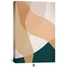 Boho Abstrato Canvas Art Clock Canvas