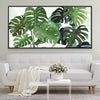 Botanical Abode Canvas Art Clock Canvas
