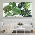 Botanical Abode Canvas Art Clock Canvas