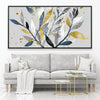 Botanical Bliss Canvas Art Clock Canvas