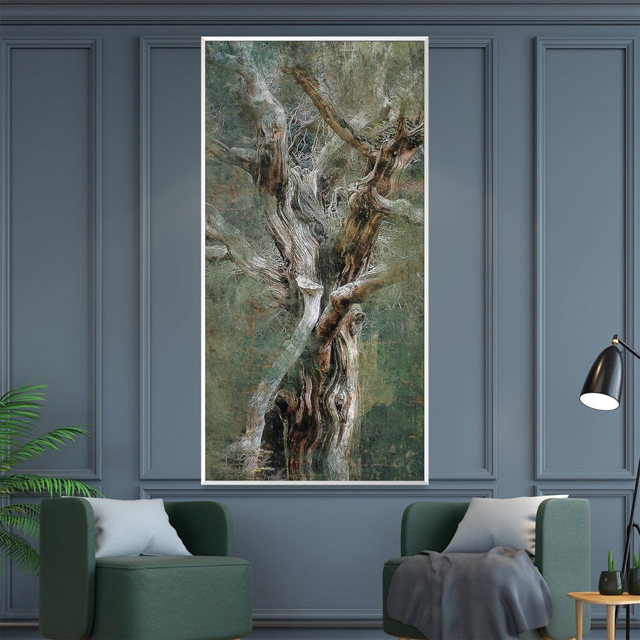Branched Expansion Canvas Art Clock Canvas