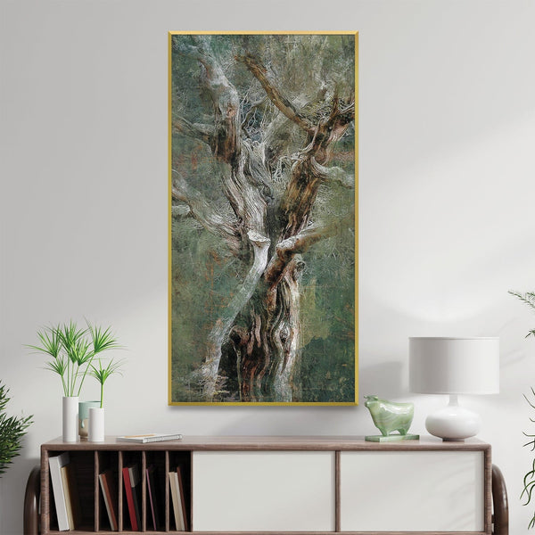 Branched Expansion Canvas Art Clock Canvas