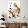 Breakthrough Butterflies Canvas Art Clock Canvas