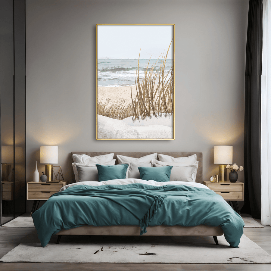 Breeze at Water’s Edge Canvas Art Clock Canvas
