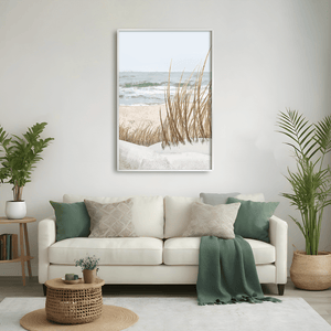 Breeze at Water’s Edge Canvas Art Clock Canvas