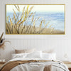 Breeze Through the Reeds Canvas Art Clock Canvas