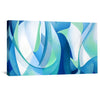 Brush Dimension Canvas Art Clock Canvas