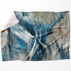 Brush of the Artist Blanket Blanket 75 x 100cm Clock Canvas