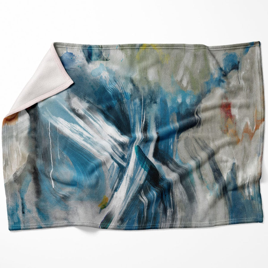 Brush of the Artist Blanket Blanket 75 x 100cm Clock Canvas
