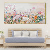 Brush Stroke Eden Canvas Art Clock Canvas