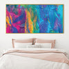 Brushed Imagery Canvas Art Clock Canvas