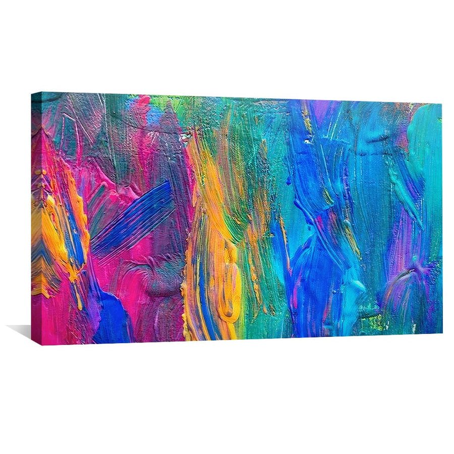 Brushed Imagery Canvas Art Clock Canvas