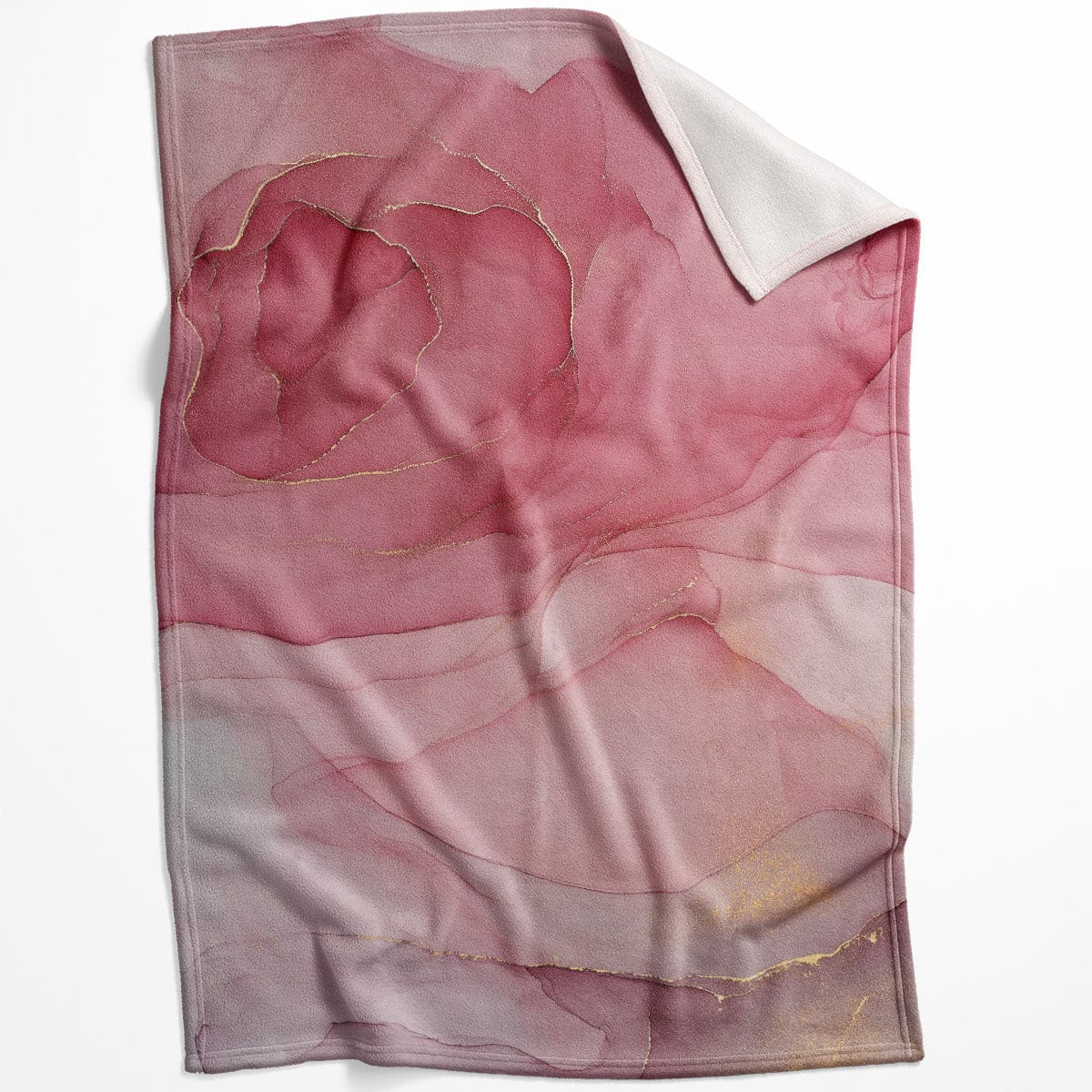 Brushed Petal B Blanket Blanket 75 x 100cm Clock Canvas