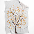 Bubble Trees A Blanket Blanket 75 x 100cm Clock Canvas