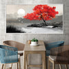 Burnished Beauty Canvas Art Clock Canvas