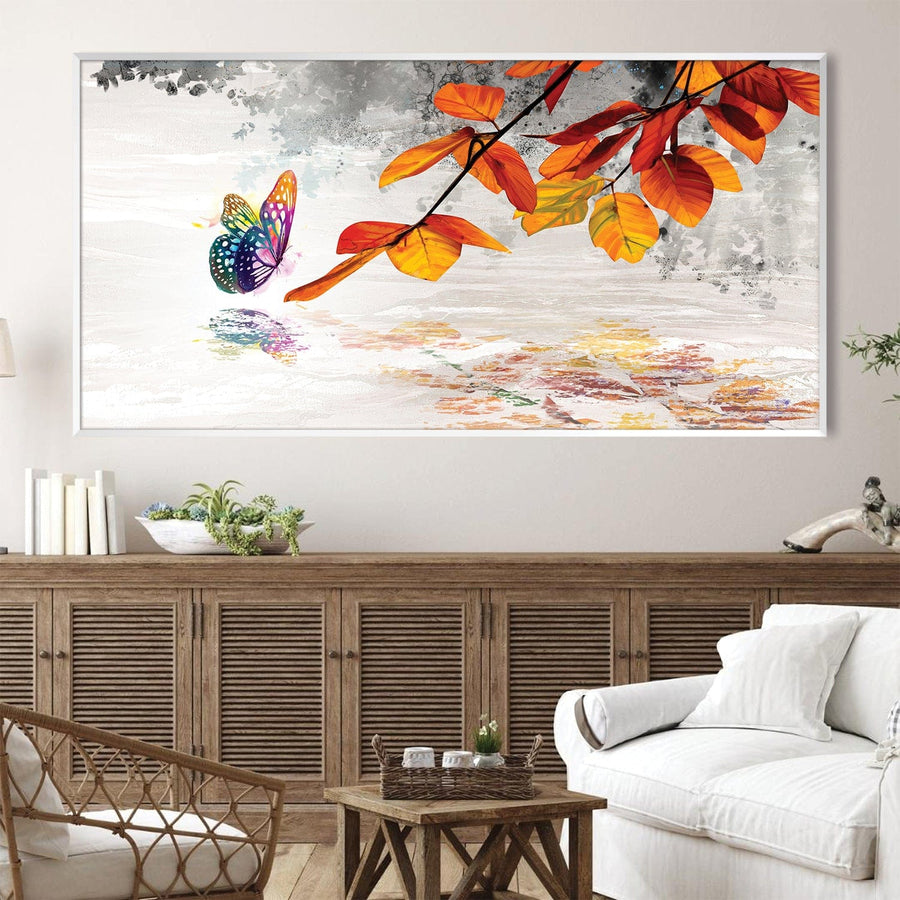 Butterfly Ballet Canvas Art Clock Canvas