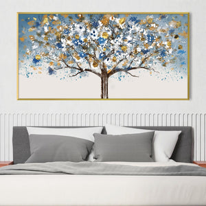 Butterfly Branches Canvas Art Clock Canvas