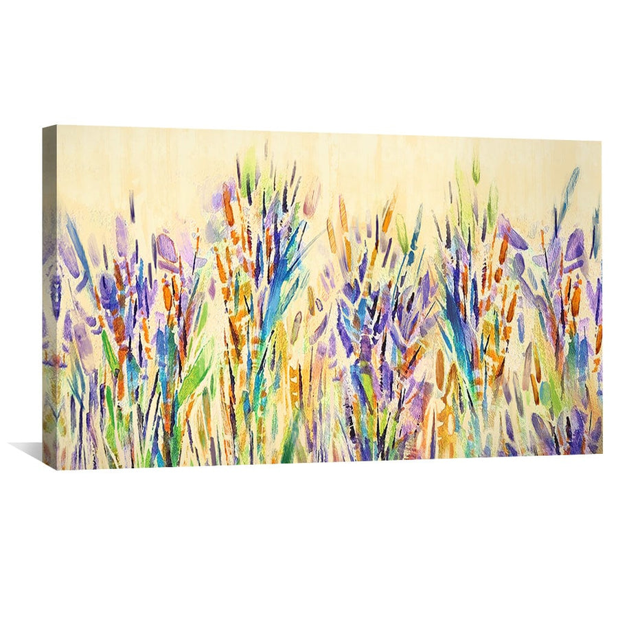 Calm Growth Canvas Art Clock Canvas