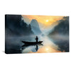 Calm Rides Canvas Art Clock Canvas
