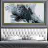 Canon color Canvas Art Clock Canvas