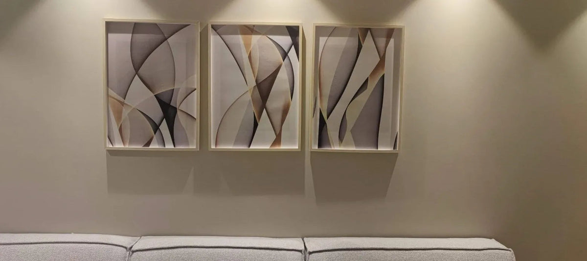 Clock Canvas wall art in Yonas G.'s home