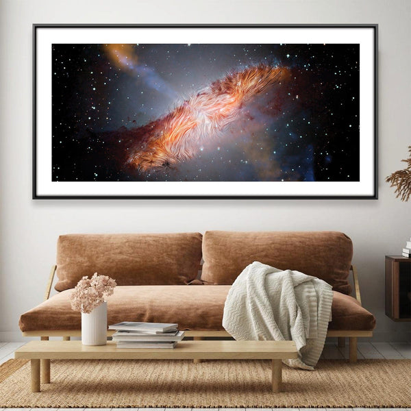 Centaurus A Canvas Art 20 x 10in / Canvas Clock Canvas